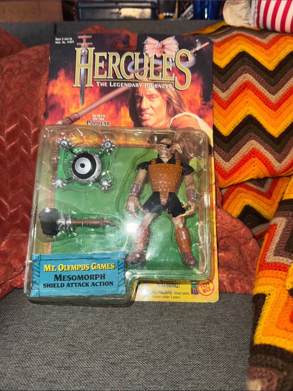Vintage 1990s Hercules The Legendary Journeys MESOMORPH Action Figure Toy Biz
